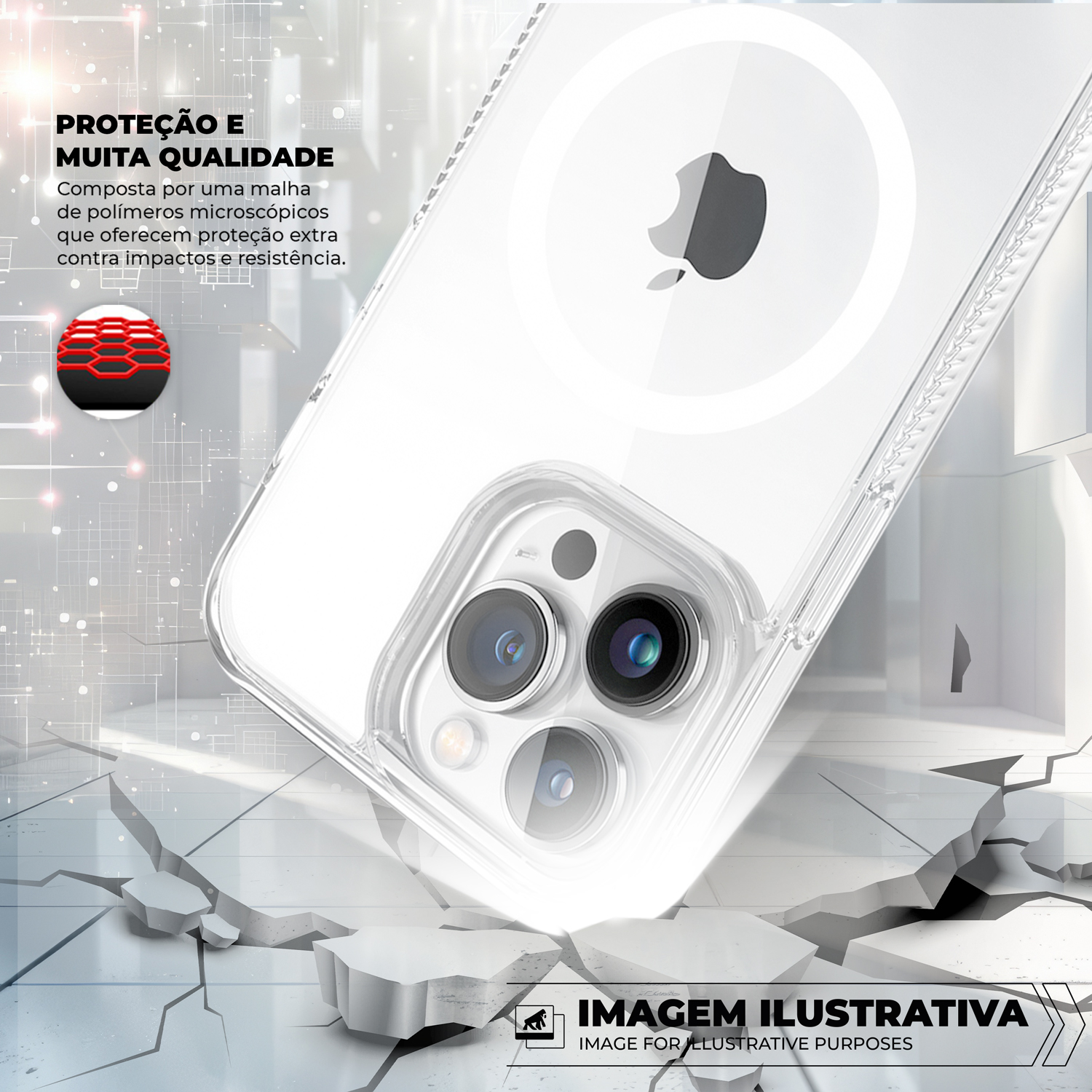 Capa para iPhone 16 Plus - Anti-Slip Magsafe - Gshield