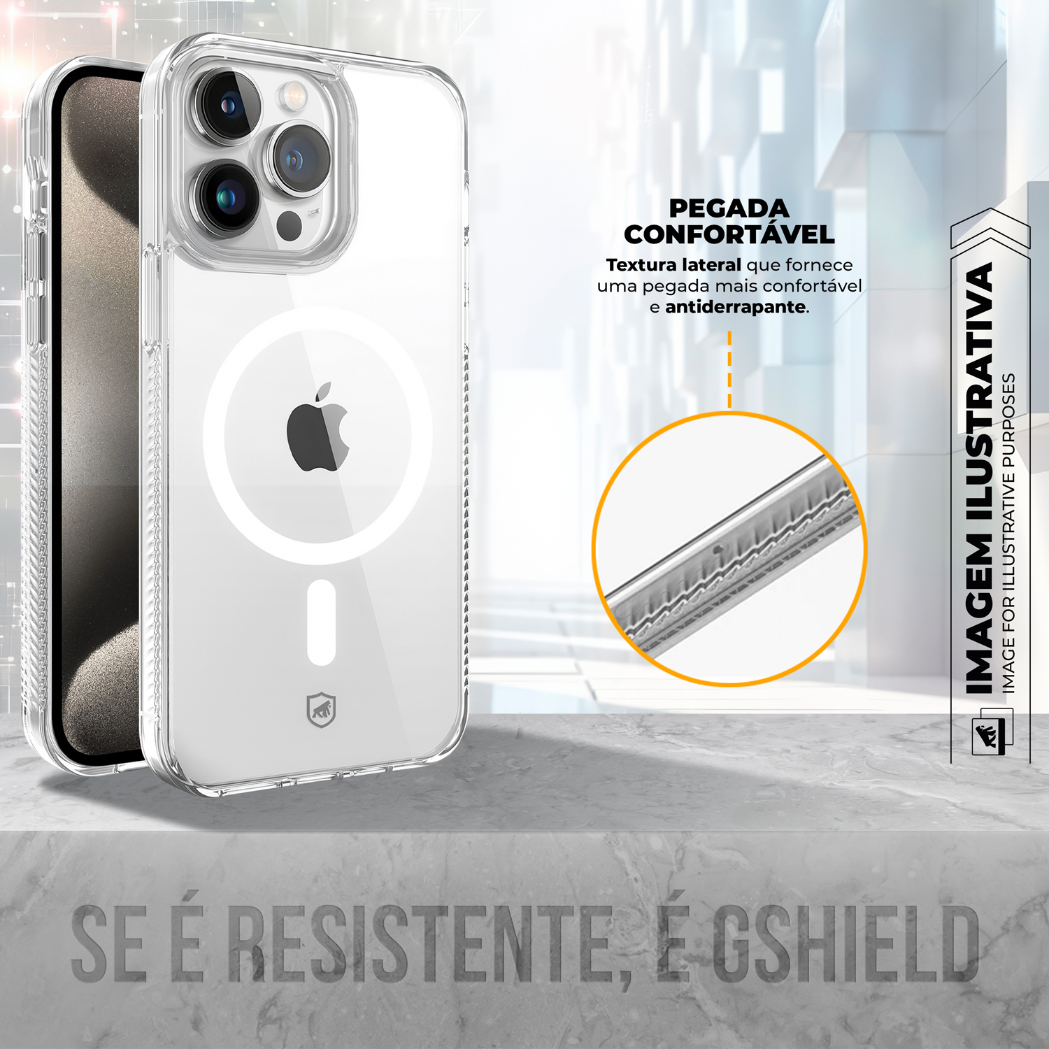 Capa para iPhone 16 Pro - Anti-Slip Magsafe - Gshield