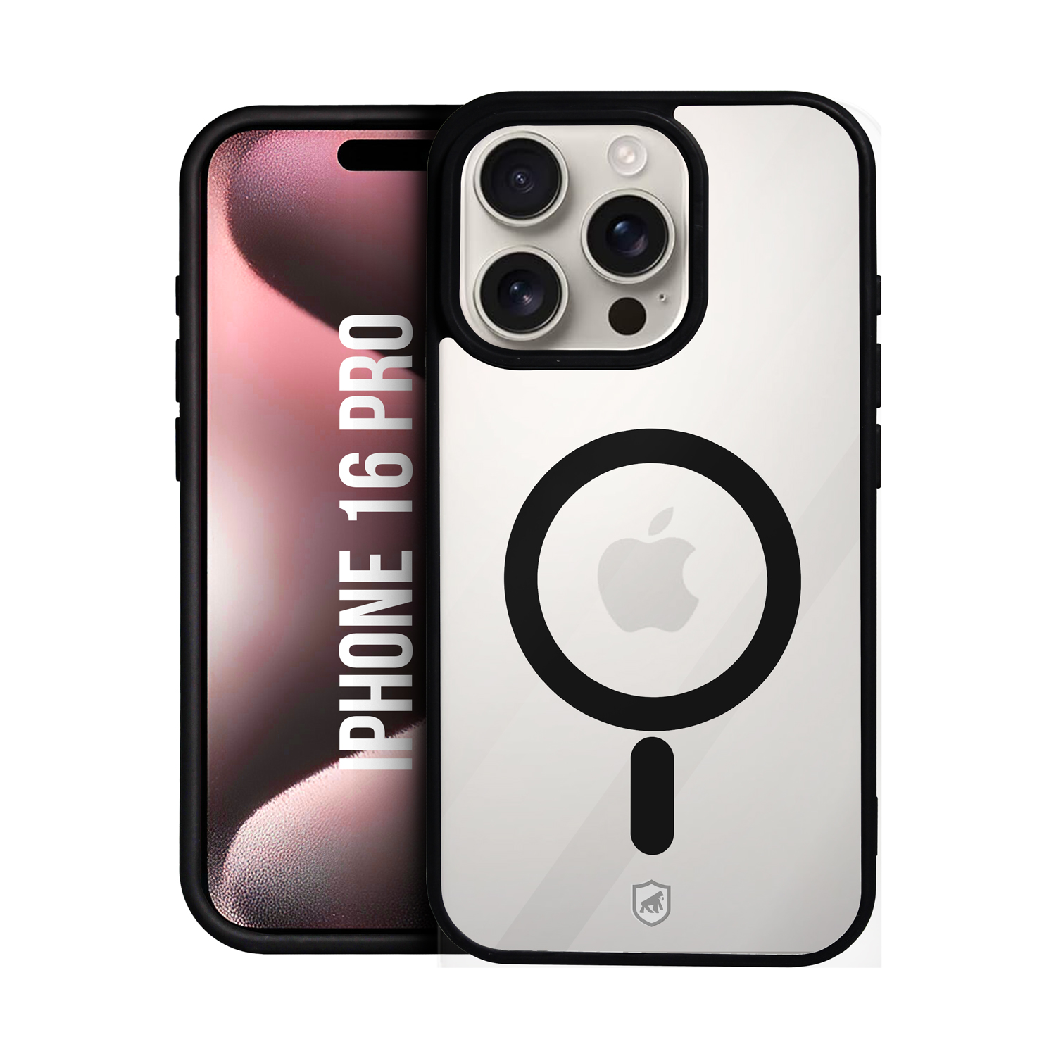 Capa MagSafe para iPhone 16 Pro - Preta - Gshield