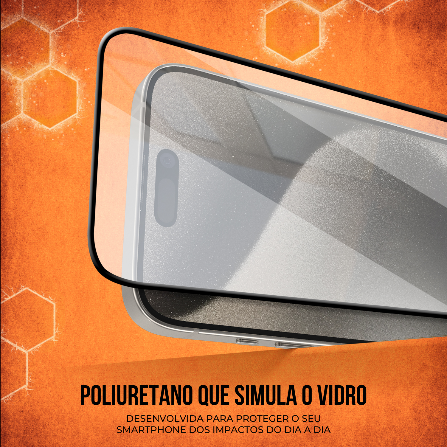 Película para iPhone 16 Plus - Coverage 5D Pro Preta - Gshield