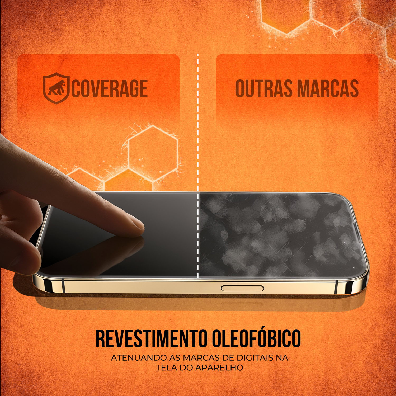 Película para iPhone 16 Plus - Coverage 5D Pro Preta - Gshield