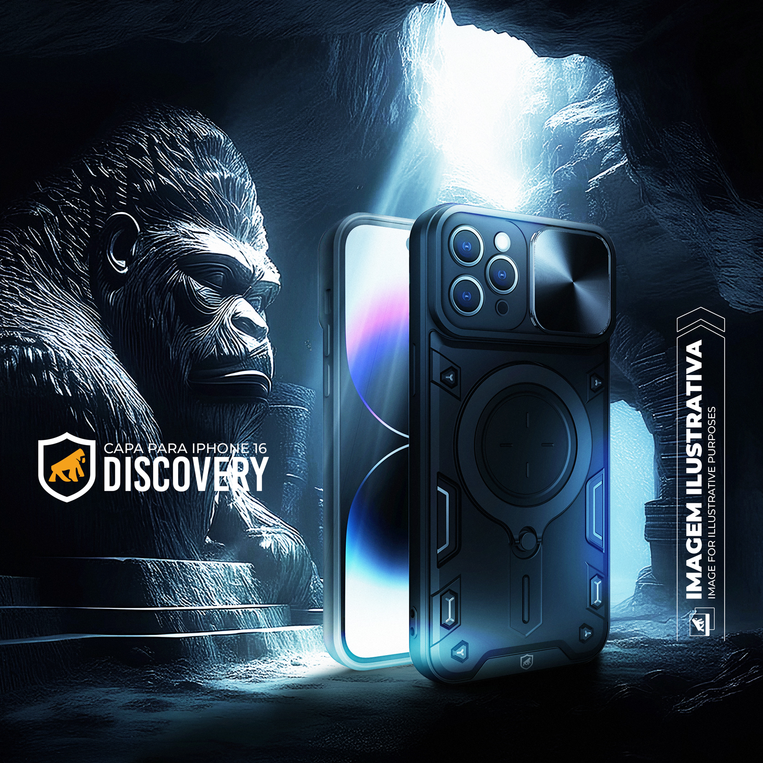 Capa para Samsung Galaxy A15 - Discovery - Gshield