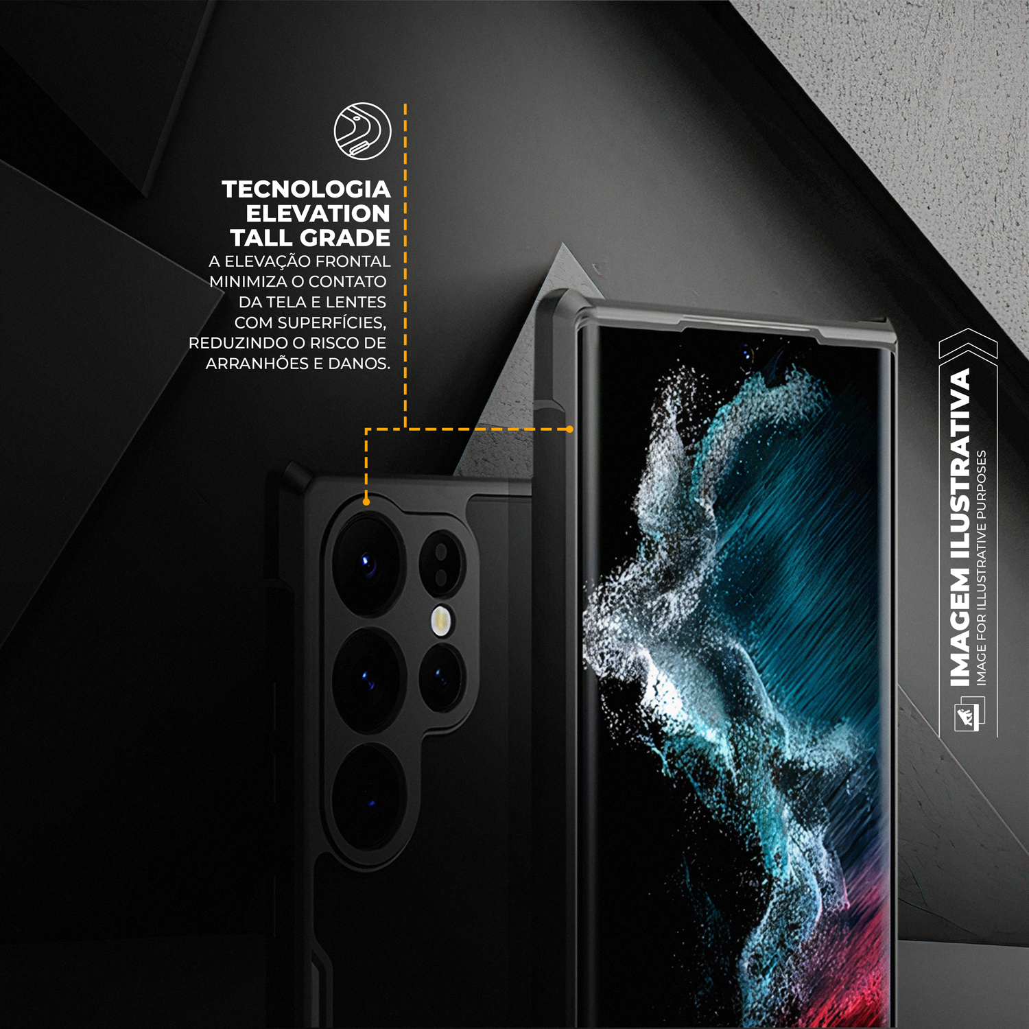 Capa para Samsung Galaxy A15 - Dual Shock X - Gshield