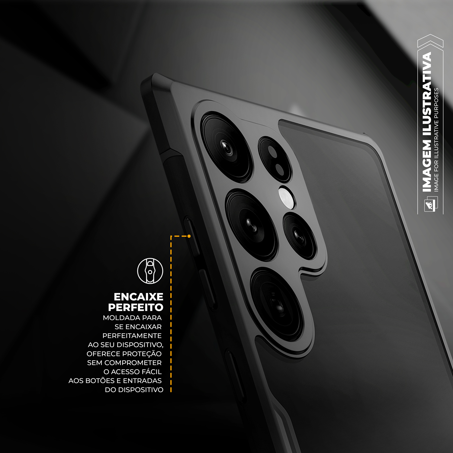 Capa para Samsung Galaxy M55 - Dual Shock X - Gshield