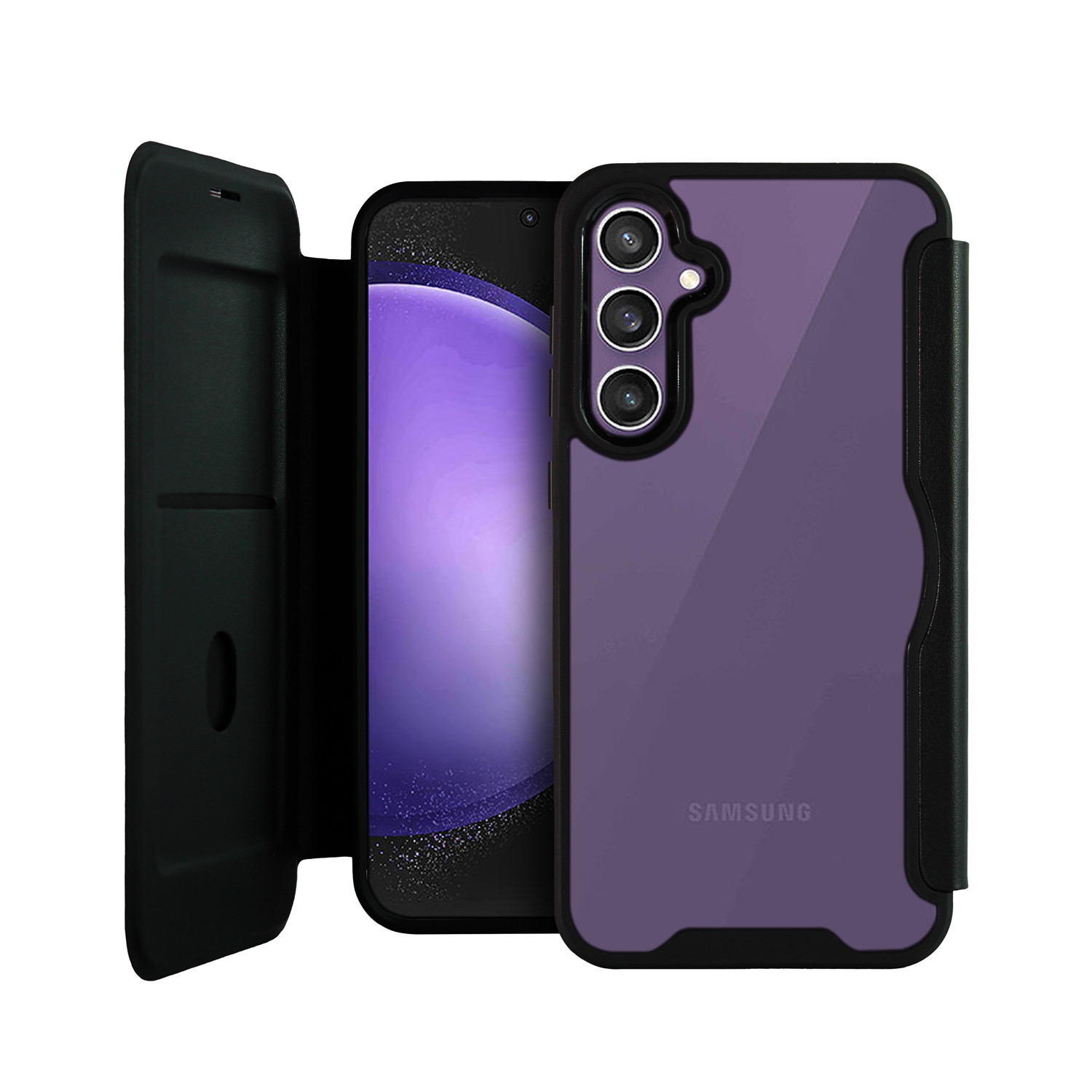 Capa para Samsung Galaxy S23 FE - Carteira Dual - Gshield