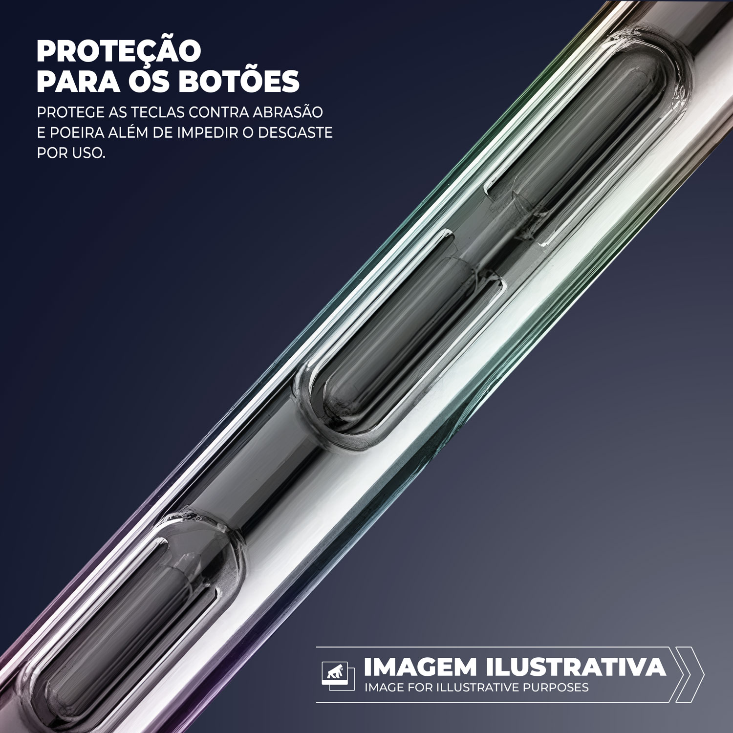 Kit Capa Magsafe Holo + Película Hydrogel Gamer Fosca para iPhone 15 Pro Max - Gshield