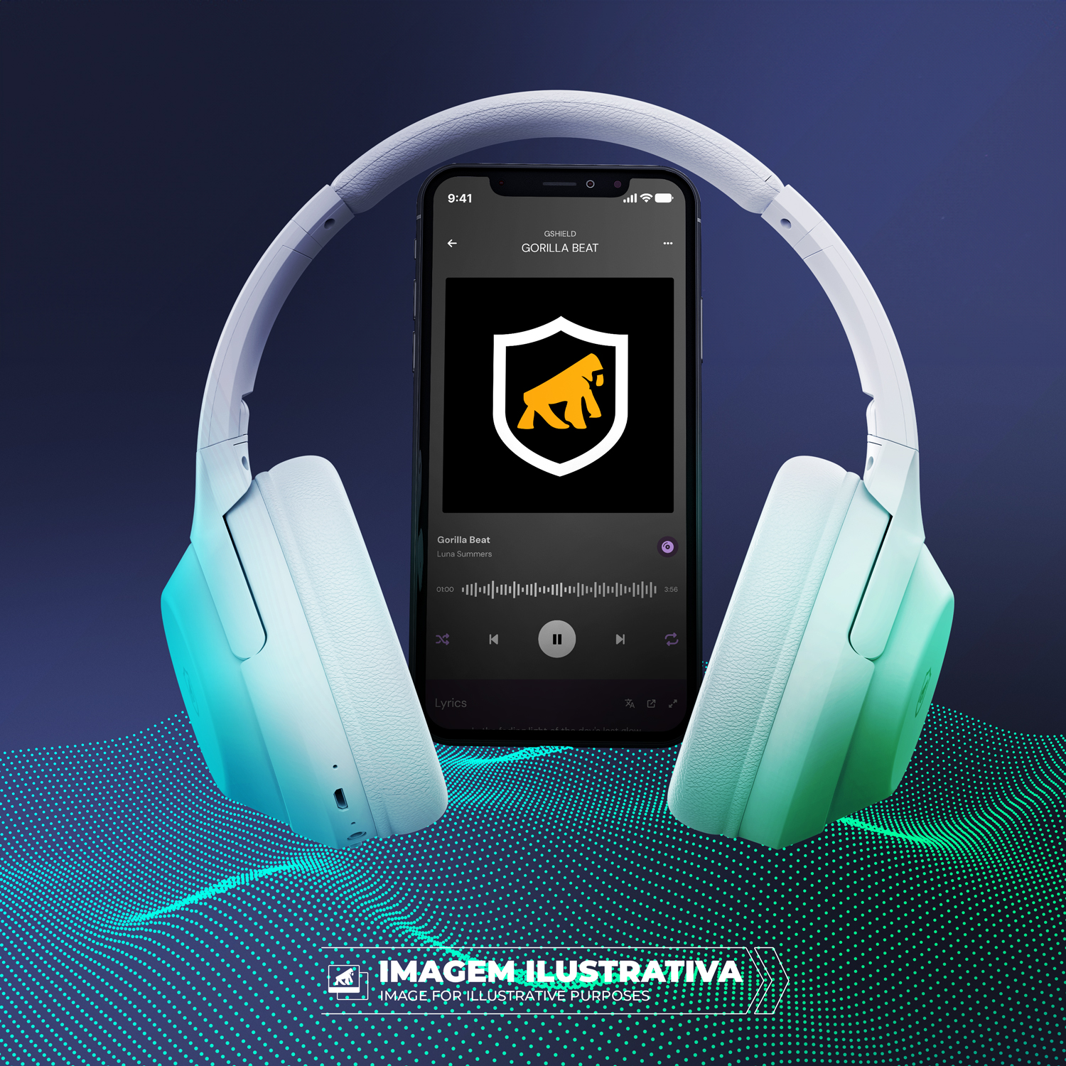 Headphone Flex - Extra Bass Tech - Branco - Gshield - foto 2