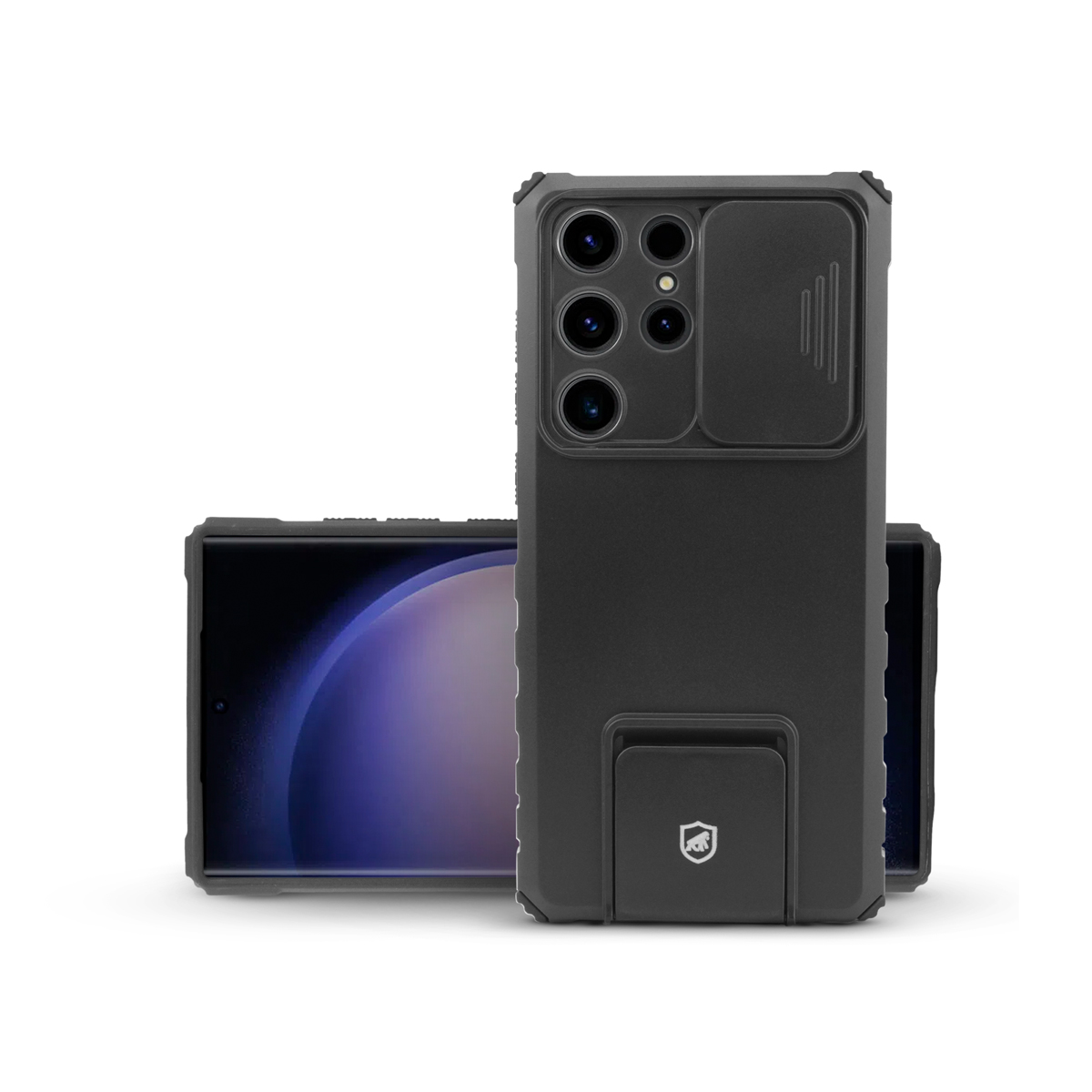 Capa Victus + Película Frontal e Traseira Transparente para Samsung Galaxy S23 Ultra - Gshield