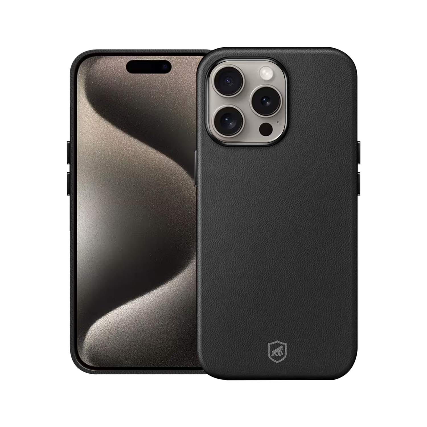 Kit Capa Couro Dual Magsafe e Pelicula Defender Pro Privacidade para iPhone 15 Pro - Gshield - foto 8