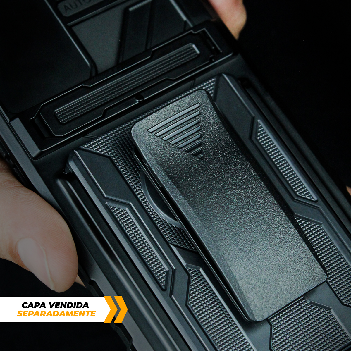 Kit Snap Guardian - Clip + Braçadeira + Capa para Xiaomi Poco X4 Pro 5G - Gshield