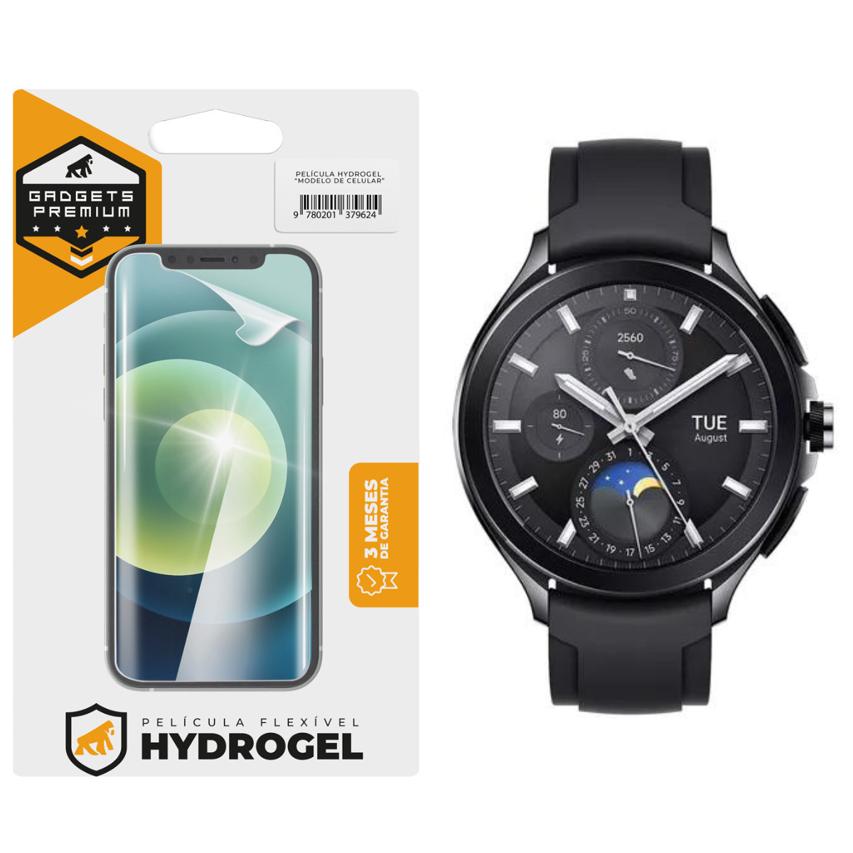 Película para Xiaomi Watch 2 Pro - Hydrogel HD 6 Unidades - Gshield