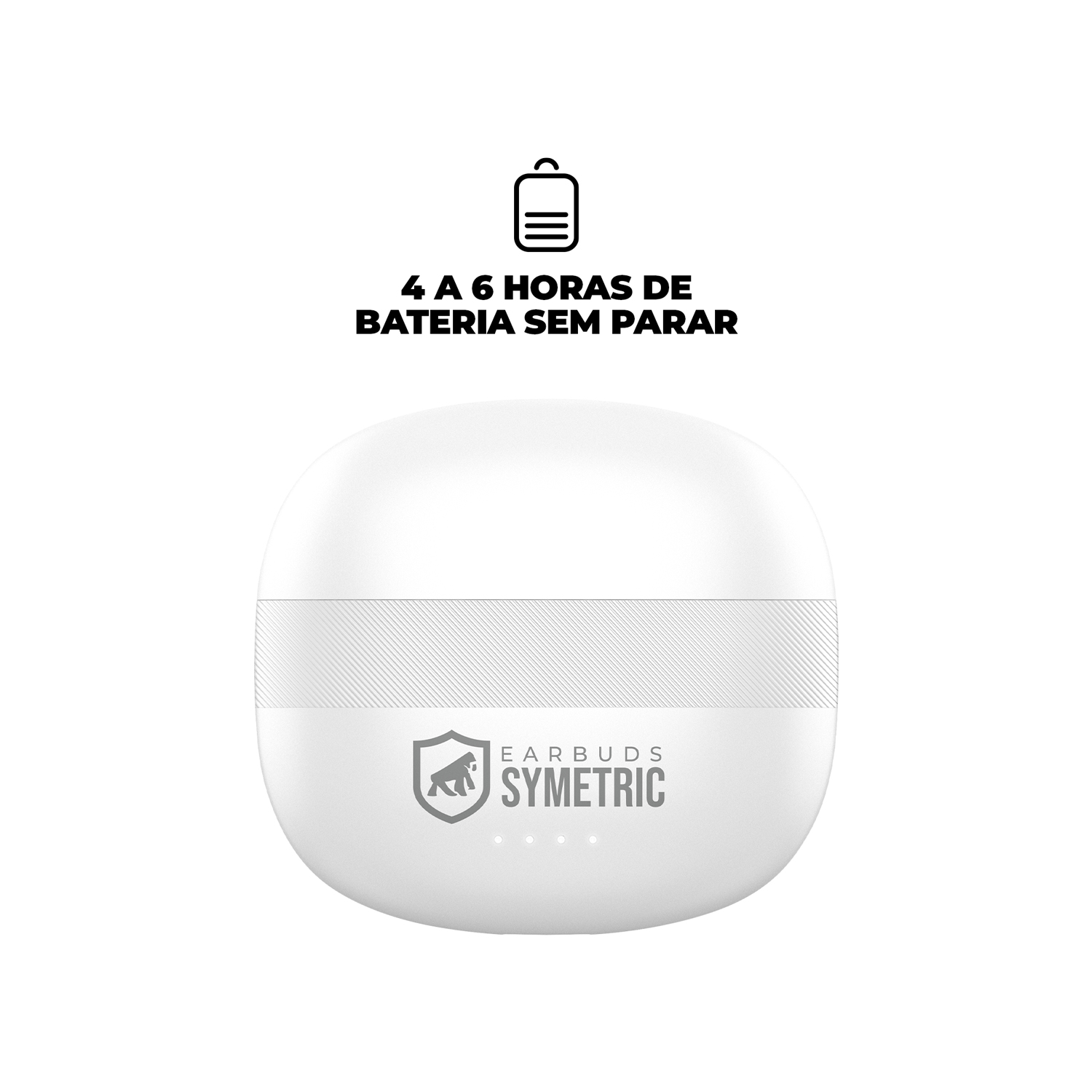 KIT - Earbuds Symetric + Relógio Esportivo Tech Fury - Gshield - foto 8