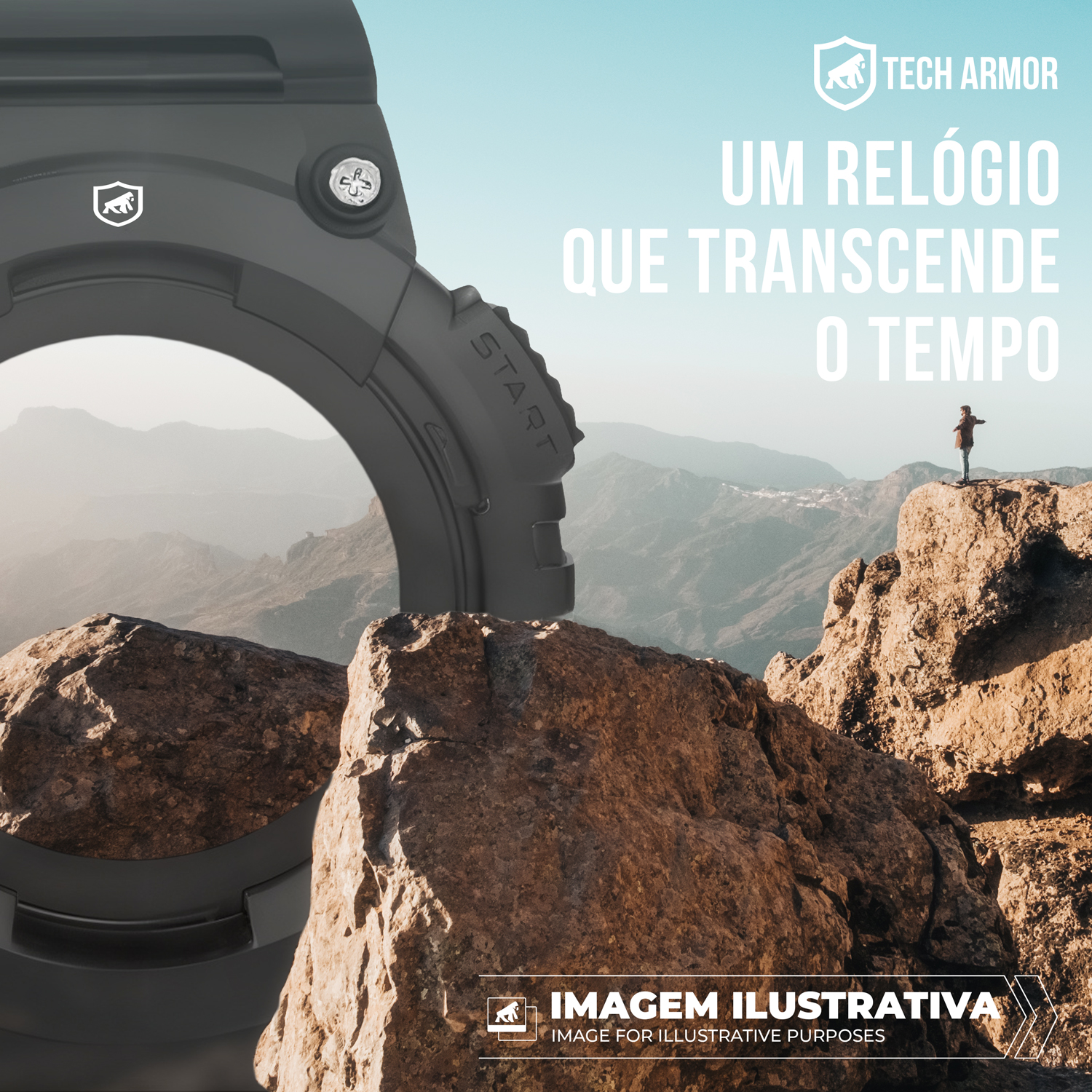 Relógio Tech Armor - Gshield - foto 3