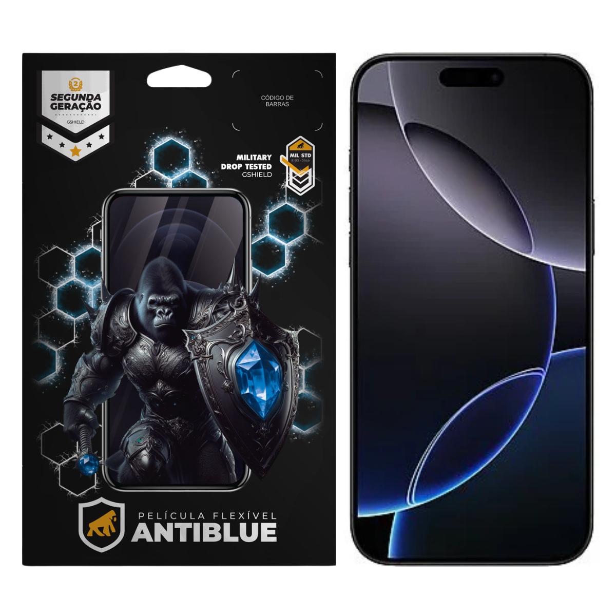 Película para iPhone 16 Pro Max - AntiBlue - Gshield