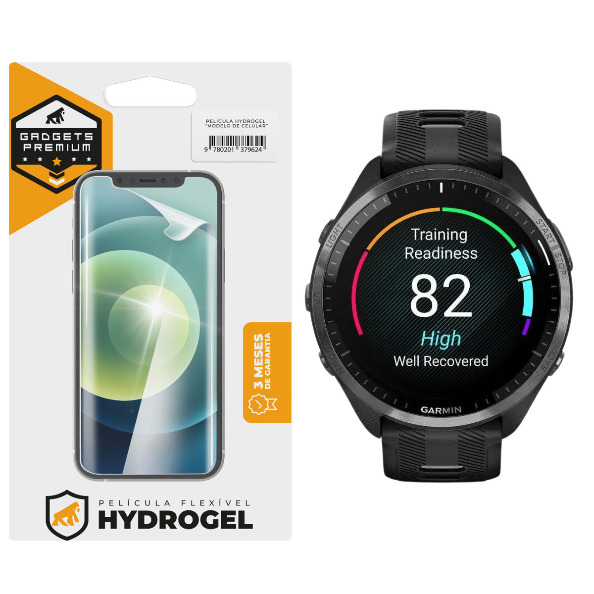Película para Garmin Forerunner 965 - Hydrogel HD 6 Unidades - Gshield