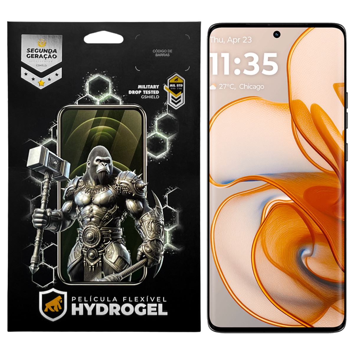Película para Motorola Moto Edge 50 5G - Hydrogel Gamer Fosca - Gshield