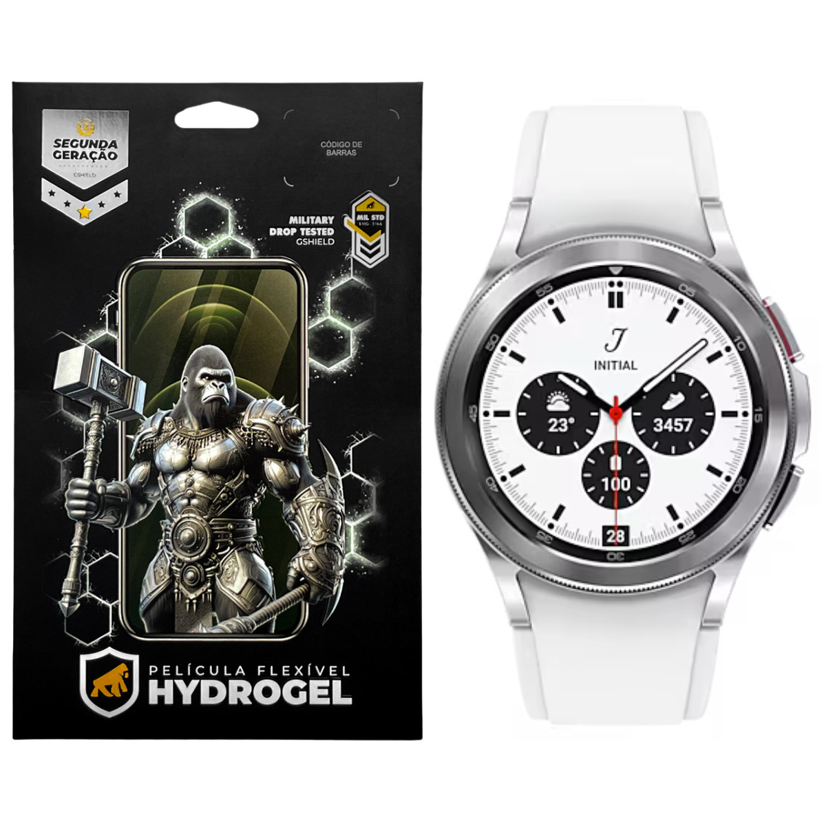 Película para Galaxy Watch 4 Classic BT 42mm - Hydrogel HD 6 Unidades - Gshield