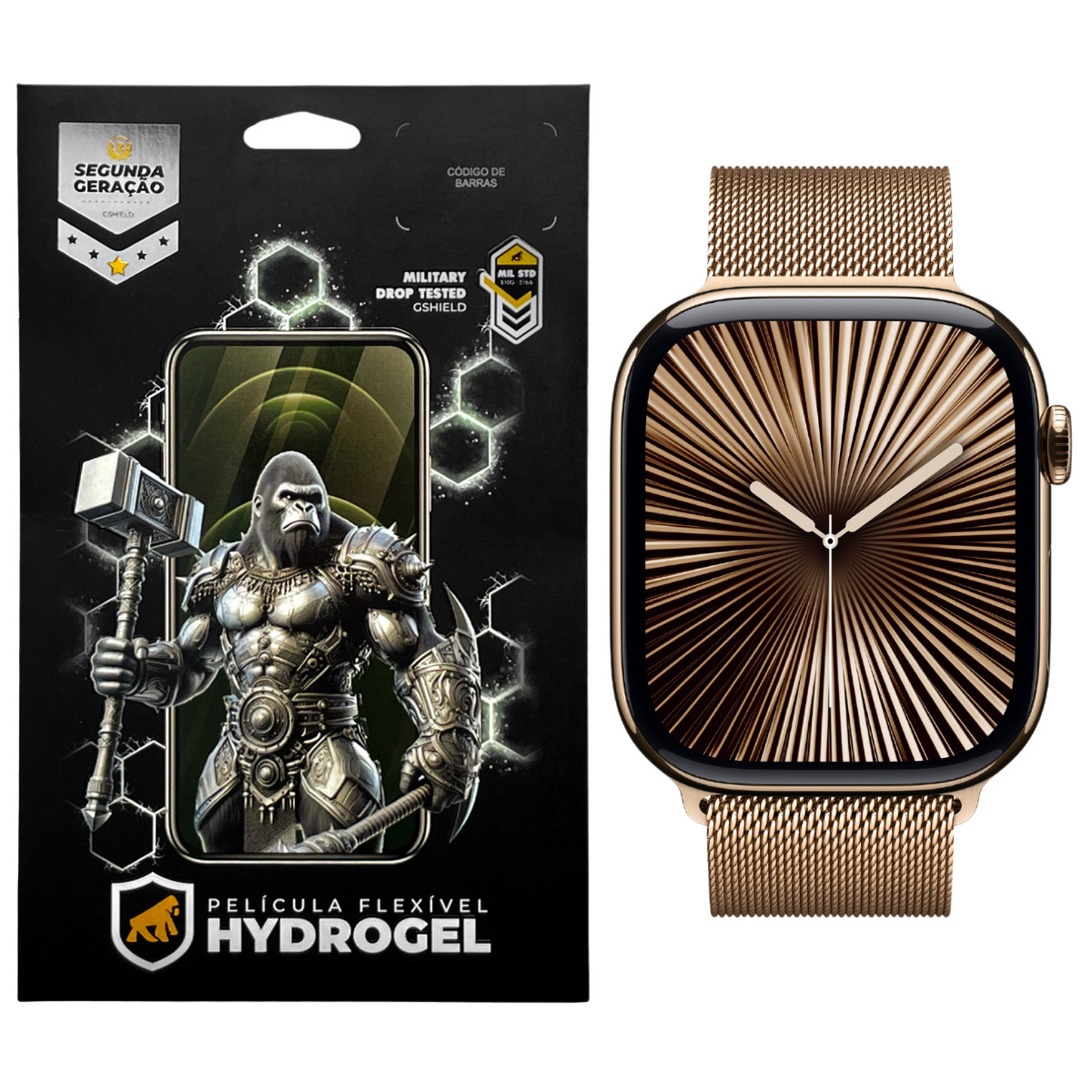 Película para Apple Watch Series 10 46mm - Hydrogel HD 6 Unidades - Gshield