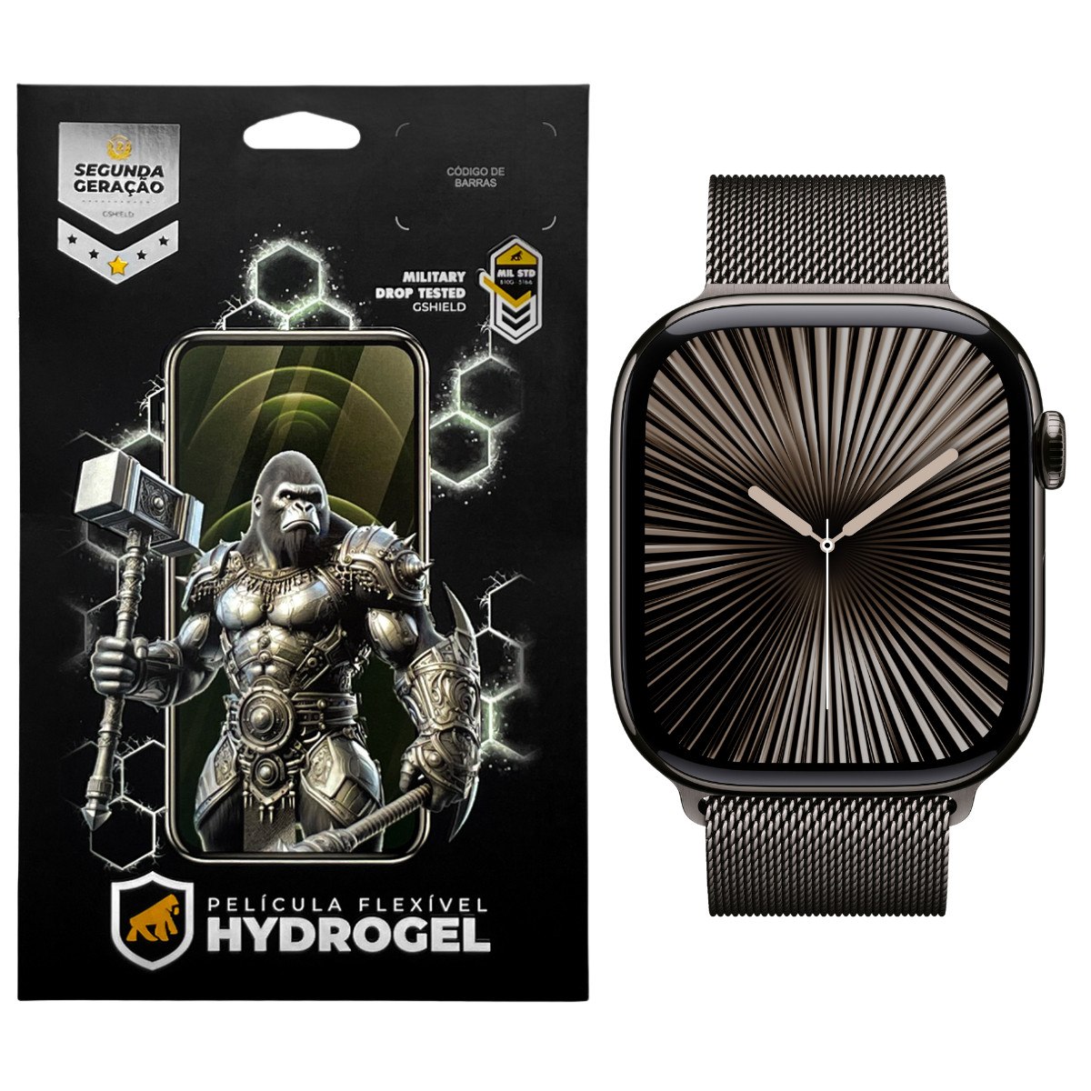 Película para Apple Watch Series 10 42mm - Hydrogel HD 6 Unidades - Gshield