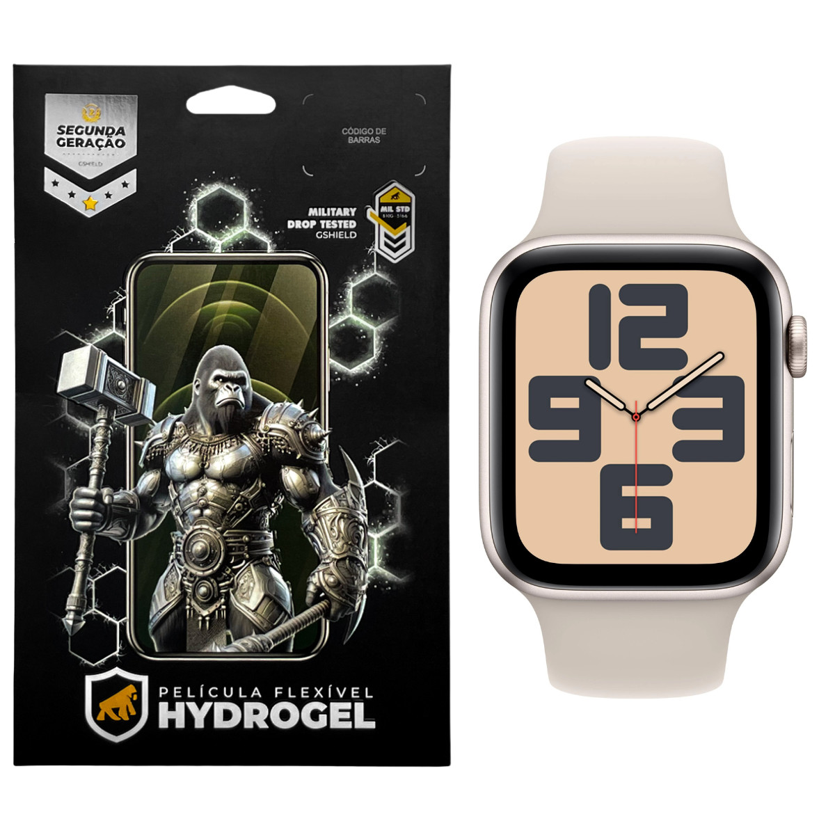 Película para Apple Watch SE 40mm - Hydrogel HD 6 Unidades - Gshield