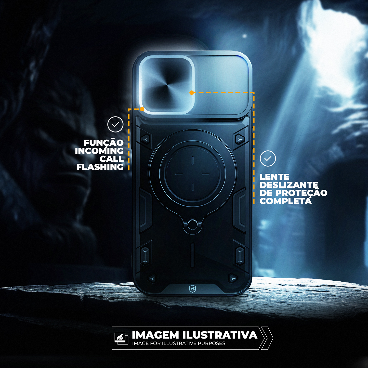 Capa para Xiaomi Redmi 14C - Discovery - Gshield