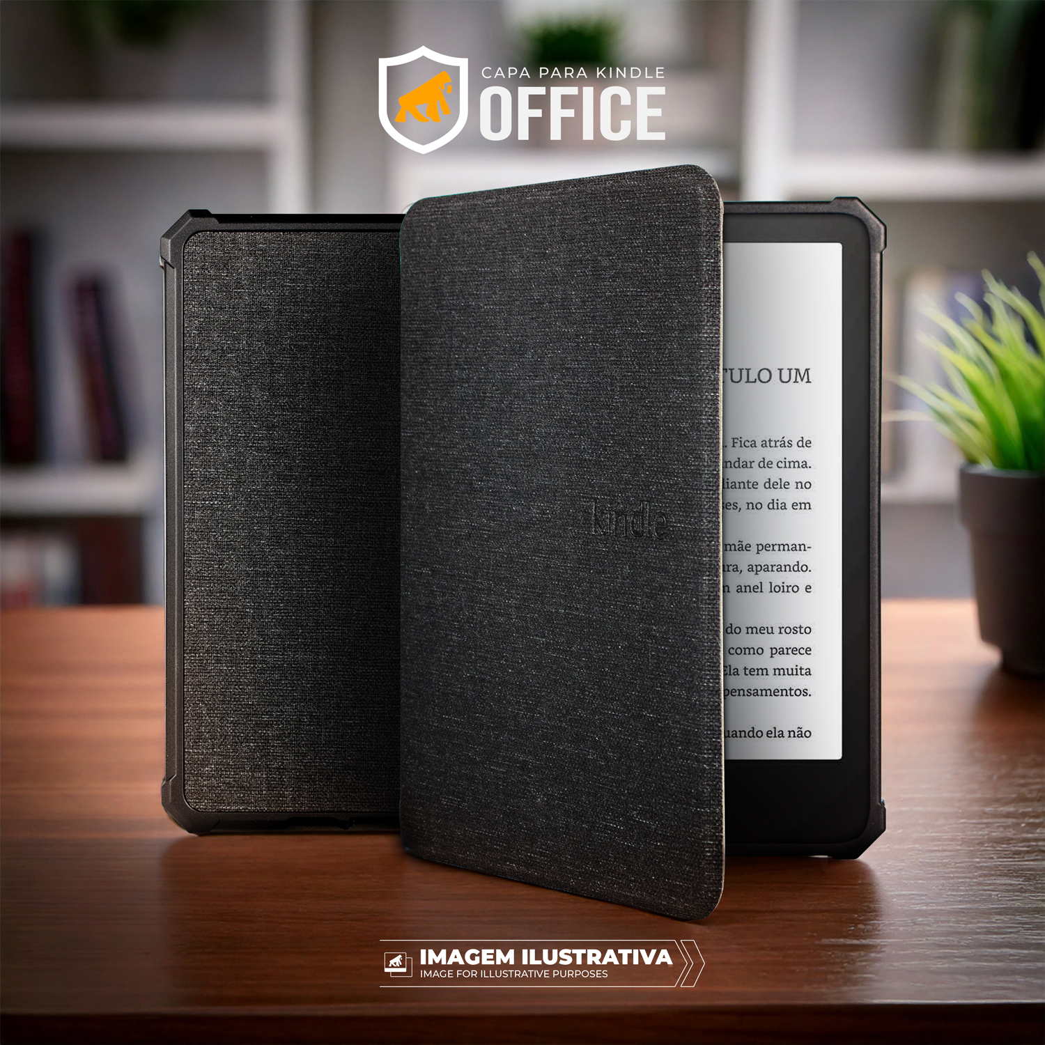 Capa Office para Kindle 11ª Geração (2022) - Gshield - foto 7
