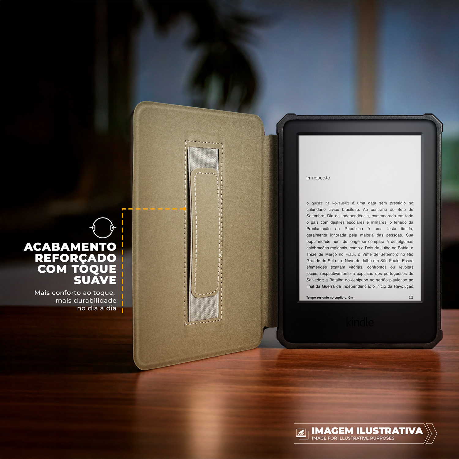 Capa Office para Kindle 11ª Geração (2022) - Gshield - foto 2