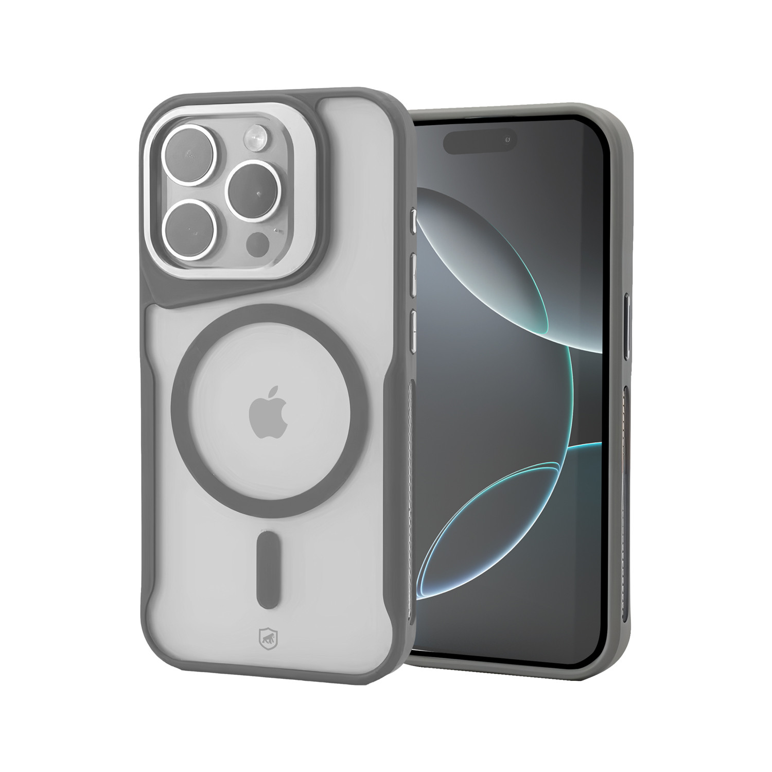 Capa para iPhone 16 Pro Max - MagSafe Venom - Cinza - Gshield