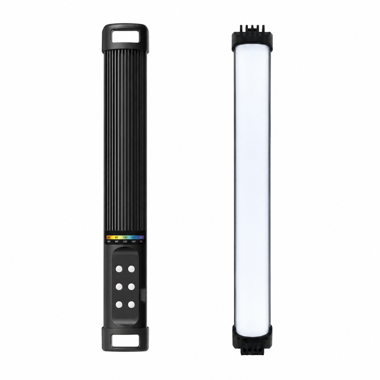 Bastão de LED RGB Portátil com Suporte Magnético Integrado, Cor Ajustável 2700k - 7500k, Bateria 2000mAh, CRI 95+ para Fotos e Vídeos - Armor - Gshield