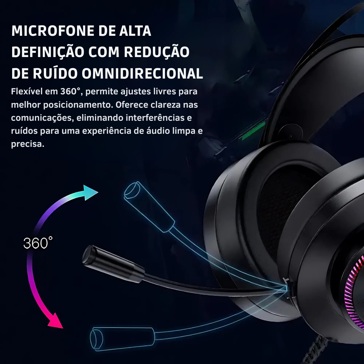 Headset 7.1 Sound - HP - foto 3