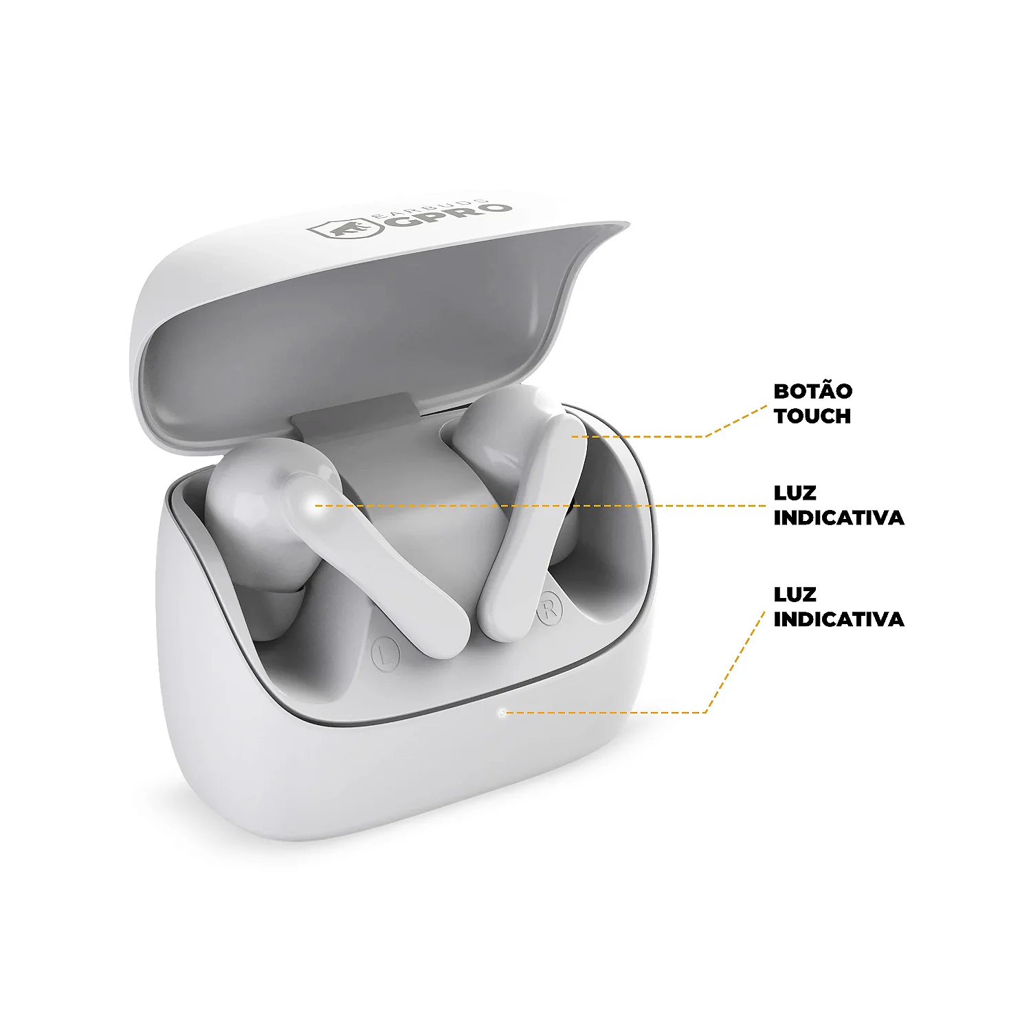 REEMBALADO - Fone de Ouvido Bluetooth - Earbuds GPro - TWS