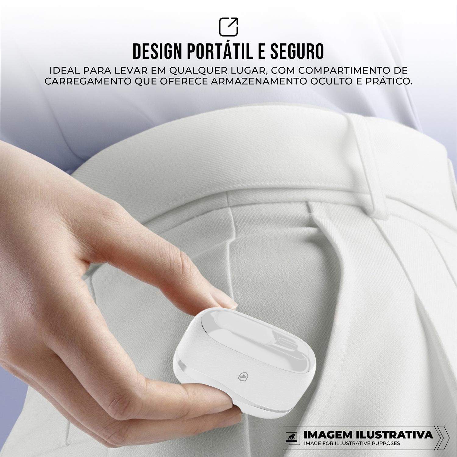 Earbuds Fone de Ouvido Bluetooth 5.4 com ANC, Baixa Latência e Adaptador USB-C 2.4G - Hybrid - Gshield - foto 8