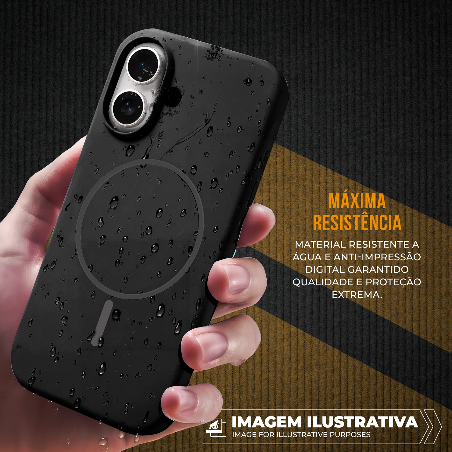 Capa para iPhone 16 Plus - Silicon Liquid Magsafe - Desert - Gshield