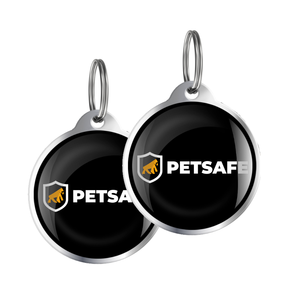 Kit 2 Unidades - Pingente Tag de Identificação para Coleira de Cães e Gatos com QRCode - PetSafe - Gshield