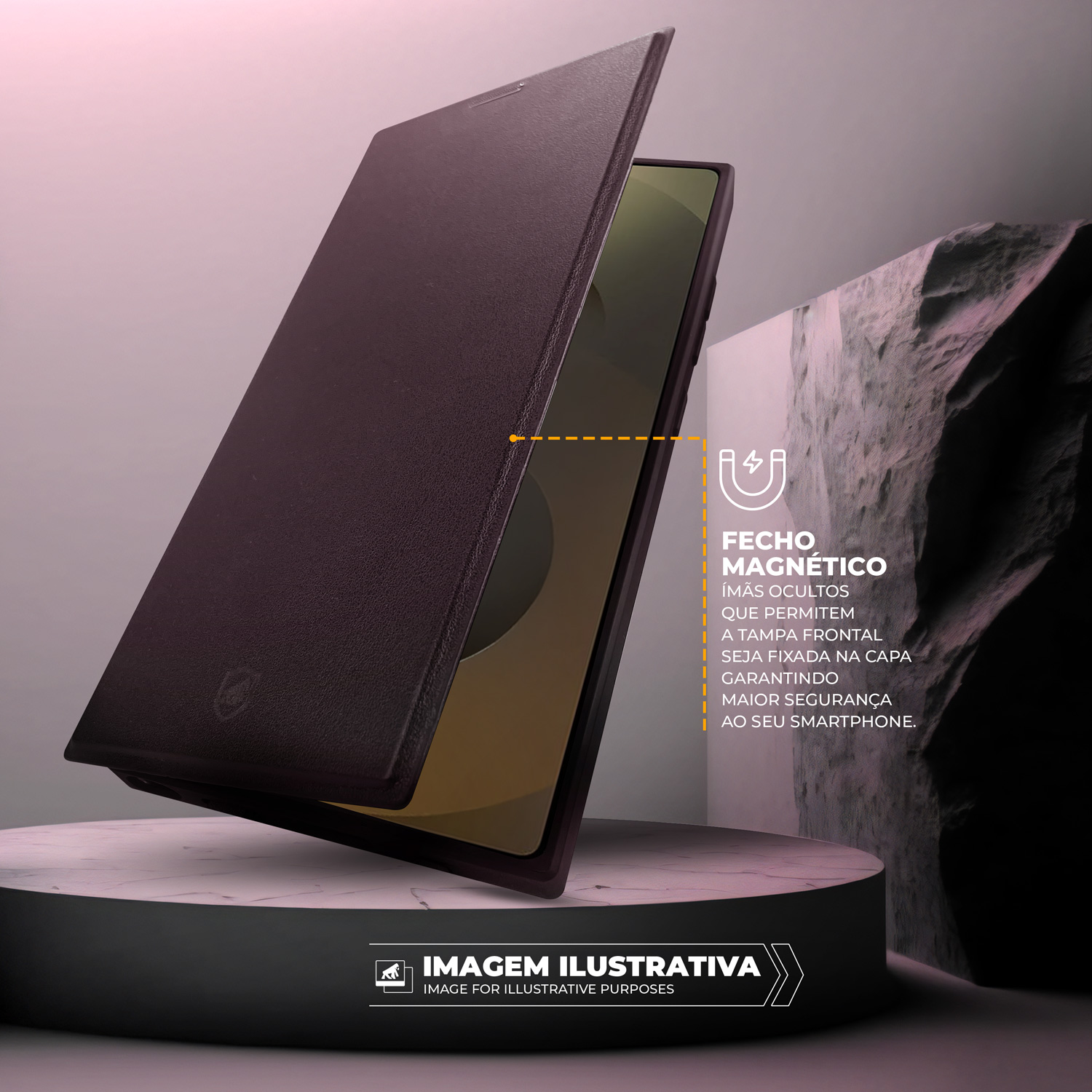 Capa para Samsung Galaxy S25 - Carteira Dual - Gshield - foto 3