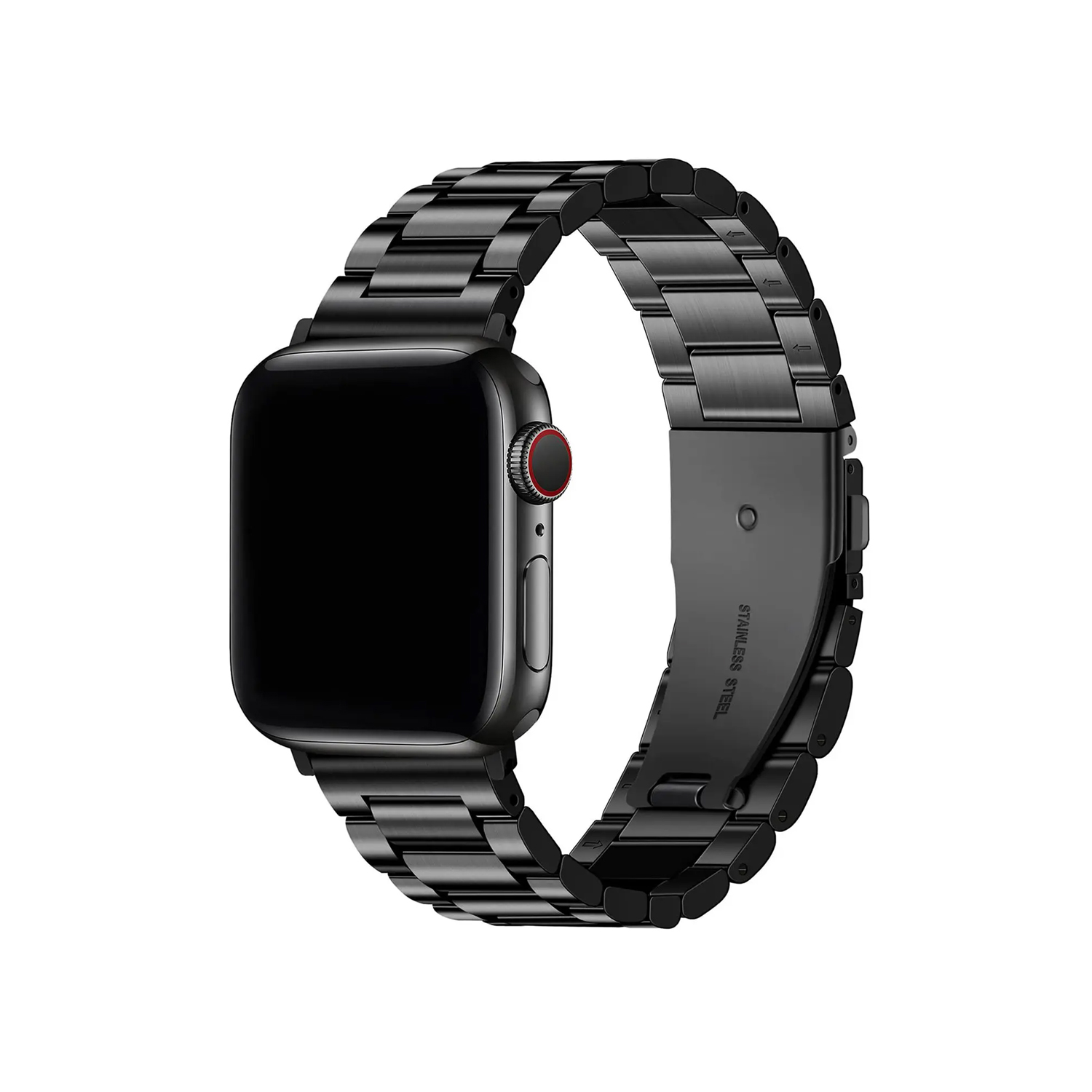 Pulseira para Apple Watch 38 / 40 / 41 MM - Metal Armor - Preta - Gshield