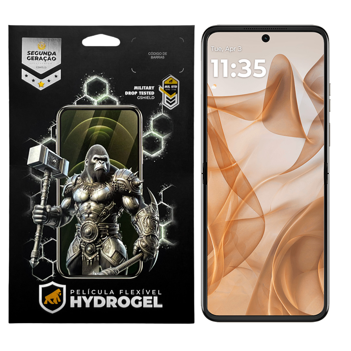 Película para Motorola Moto Razr 50 5G - Hydrogel HD - Gshield