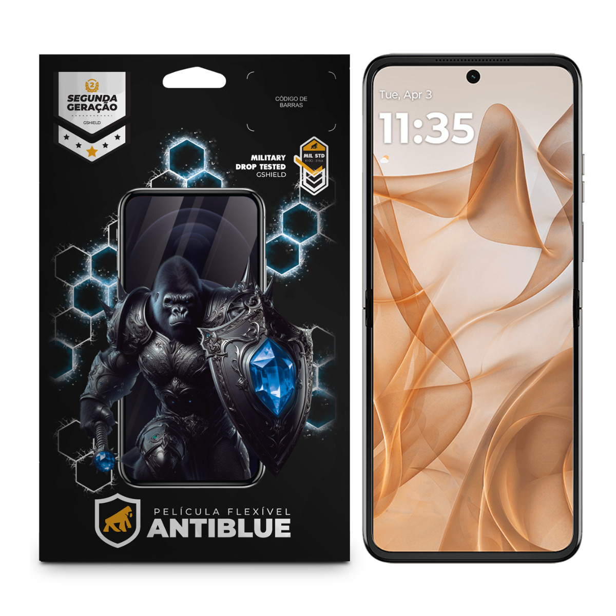 Película para Motorola Moto Razr 50 5G - AntiBlue - Gshield