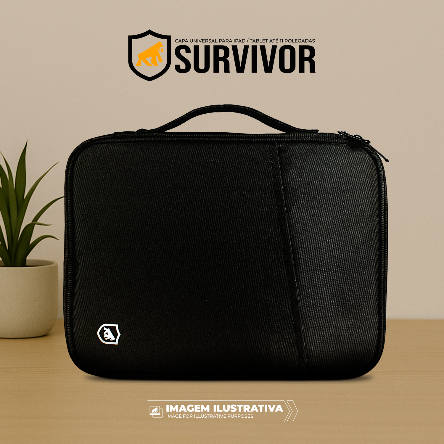 Capa para Tablet / iPad até 11" - Survivor - Gshield