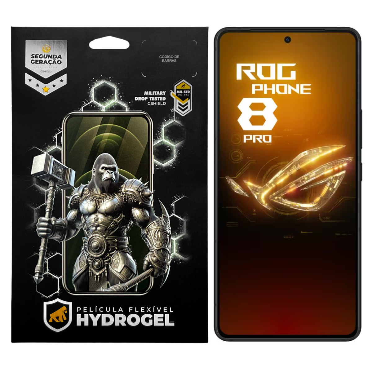 Película para ASUS ROG Phone 8 Pro - Hydrogel Gamer Fosca - Gshield