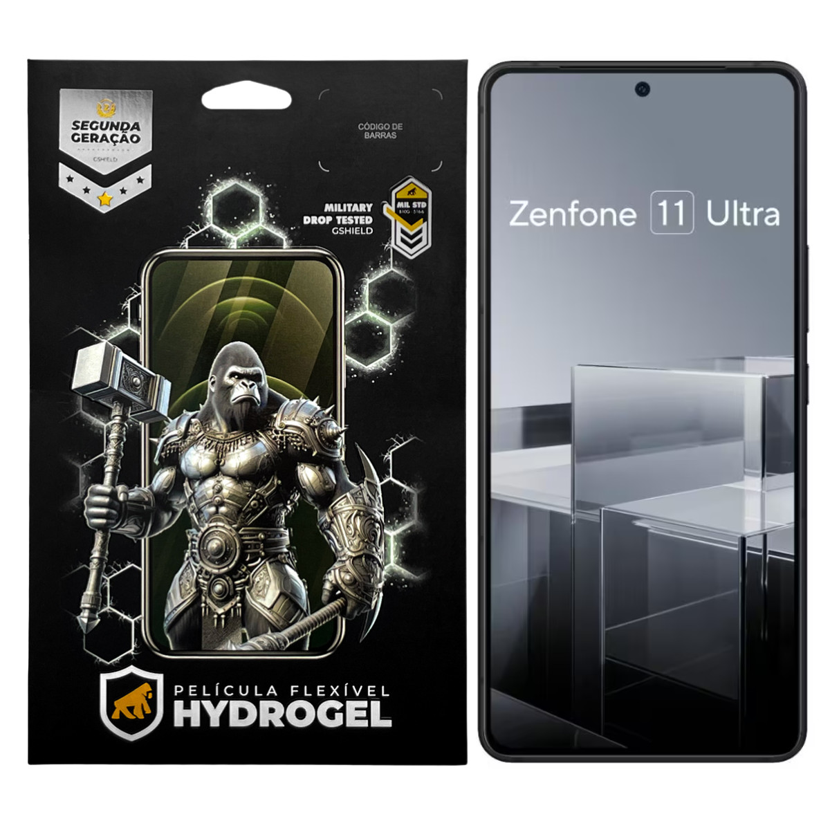 Película para ASUS Zenfone 11 Ultra - Hydrogel Gamer Fosca - Gshield