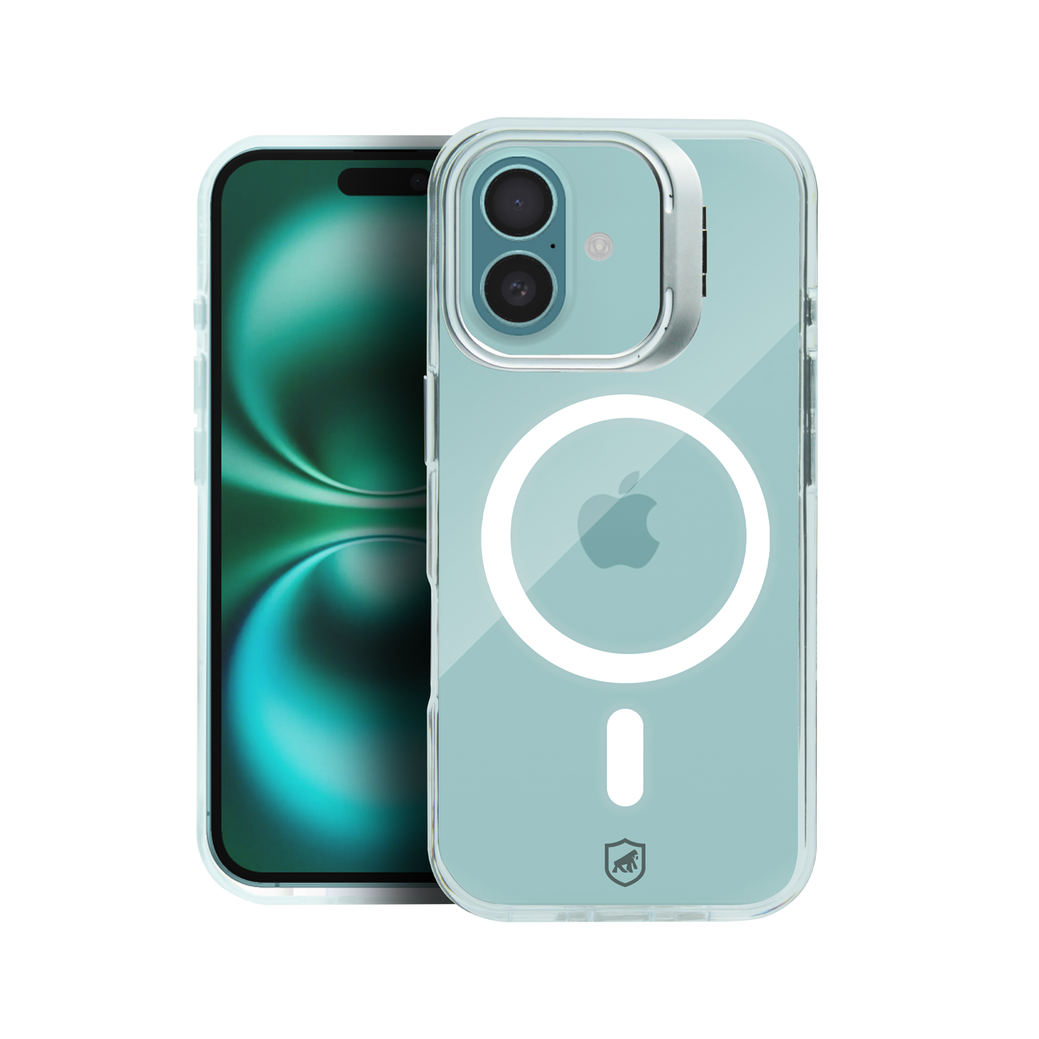 Capa para iPhone - MagSafe Crystal Armor Stand - NÃO AMARELA - Gshield