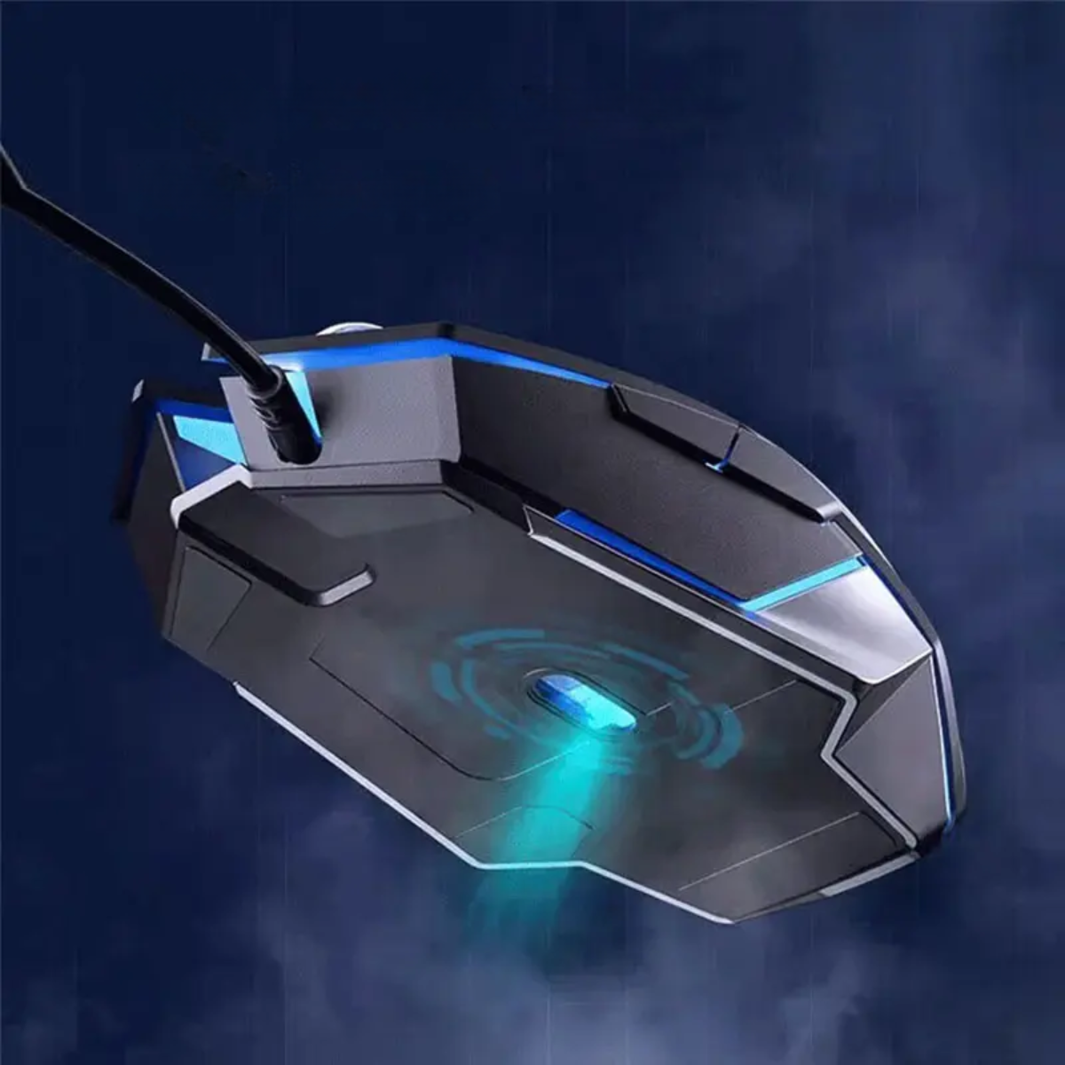 Mouse Gamer USB M220 - 4800 DPI - RGB - Preto - HP - foto 4
