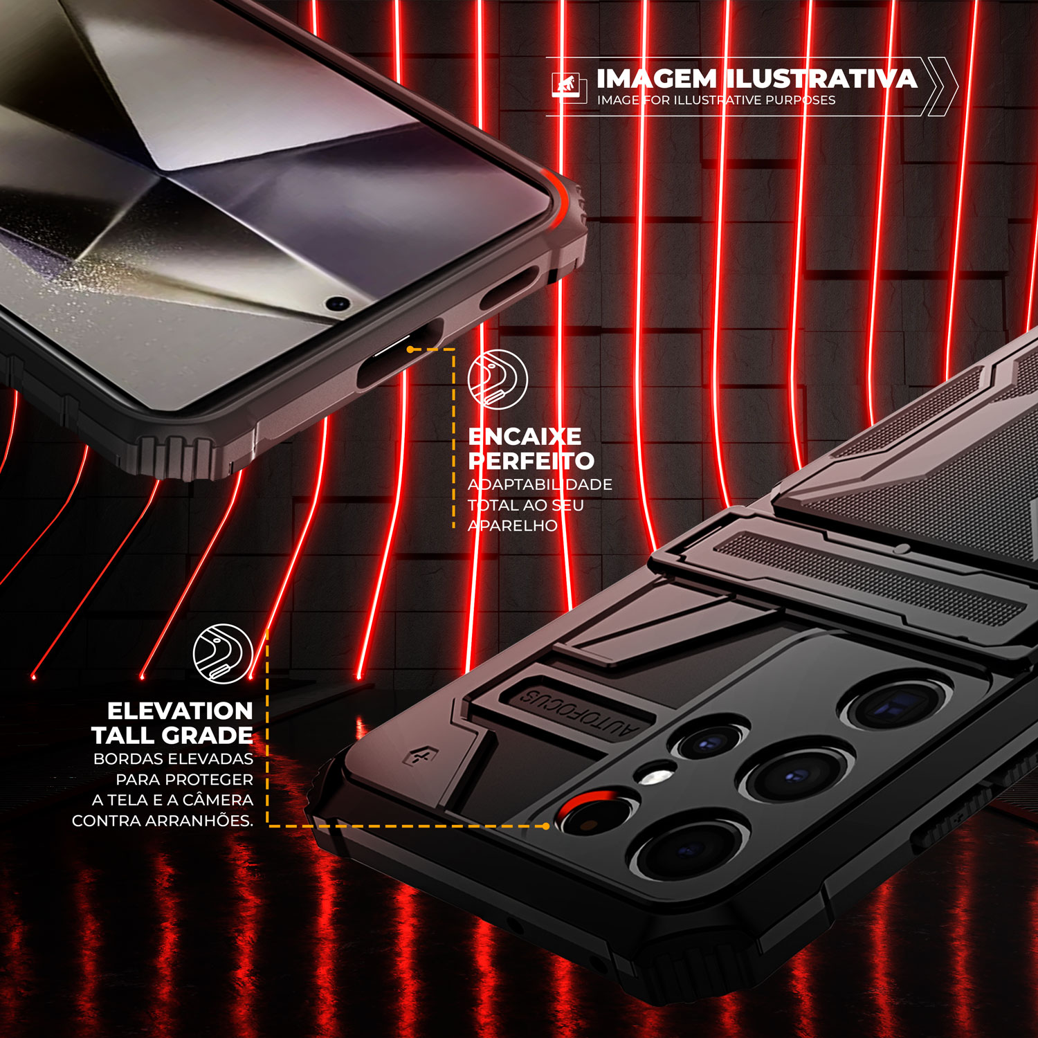 Capa para Samsung Galaxy A36 - Snap Guardian - Gshield