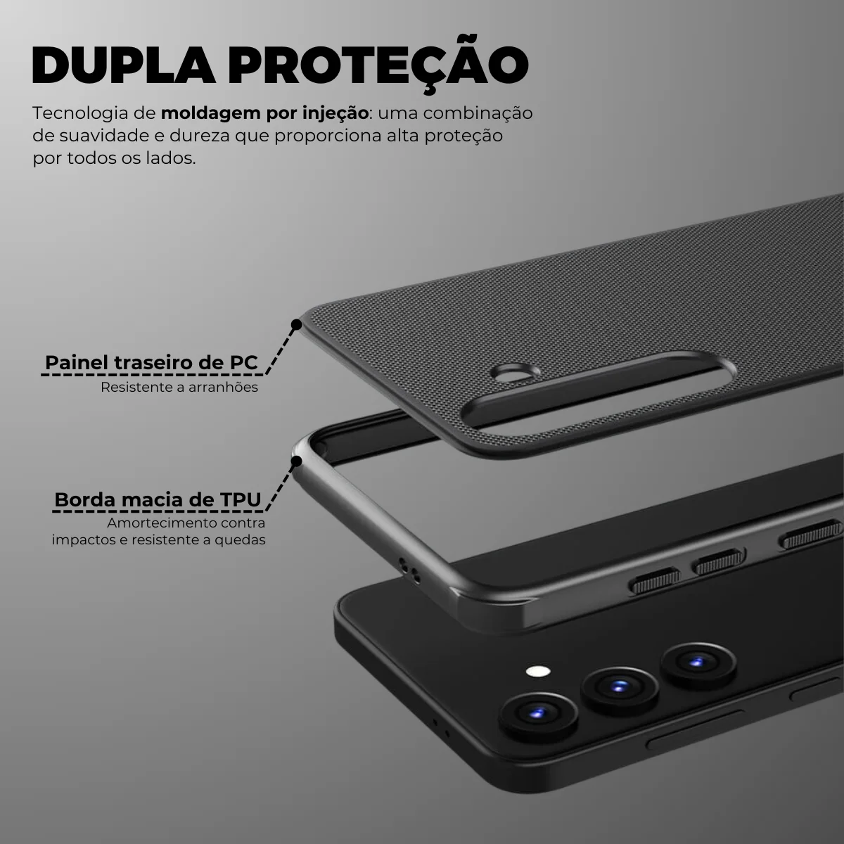 Capa para Samsung Galaxy - Super Frosted - Gshield