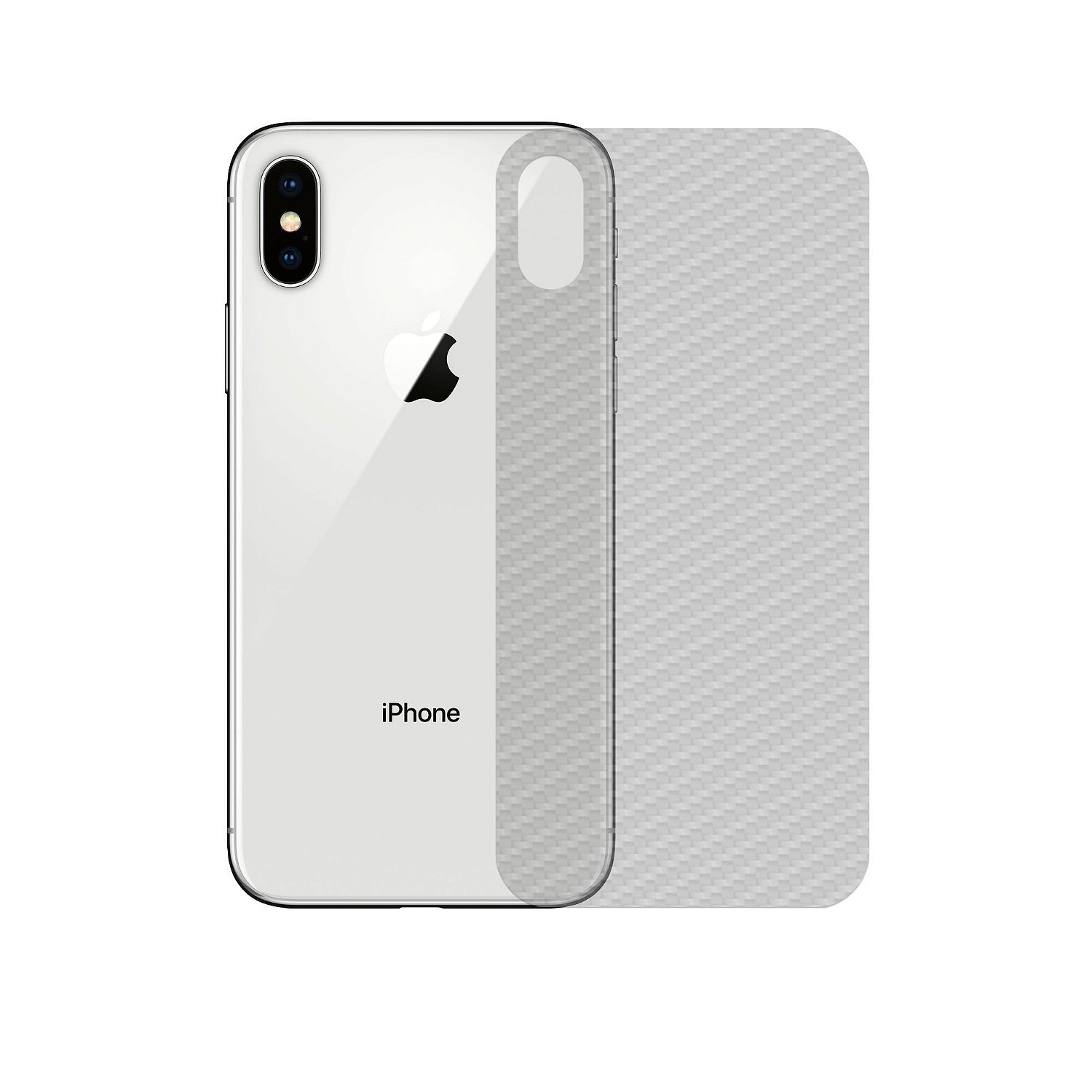 Película para iPhone XS Max - Traseira de Fibra de Carbono - Gshield