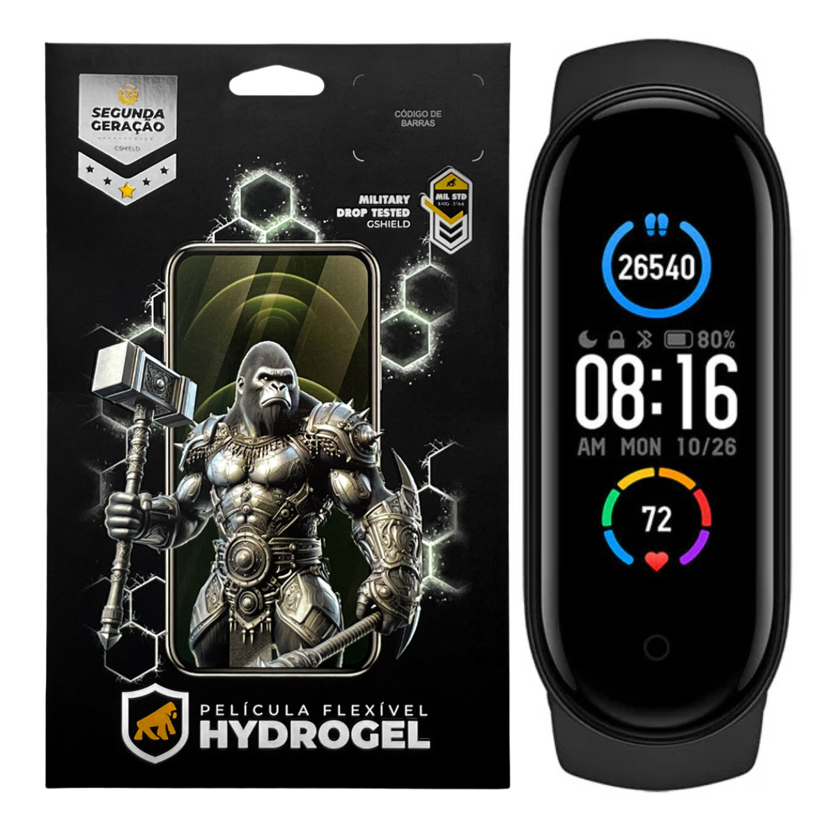 Película para Xiaomi Smart Band 5 - Hydrogel HD 6 Unidades - Gshield