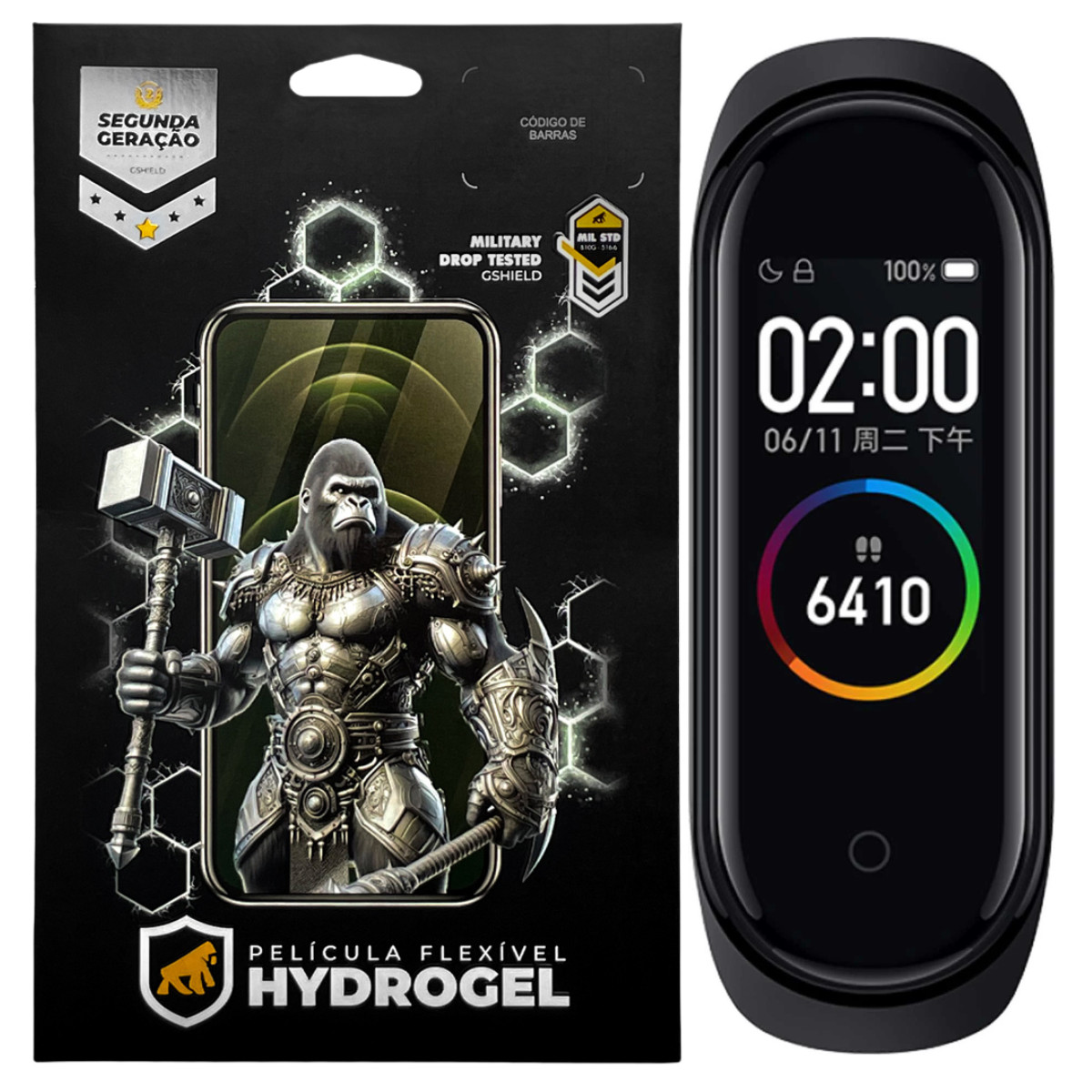 Película para Xiaomi Smart Band 4 - Hydrogel HD 6 Unidades - Gshield