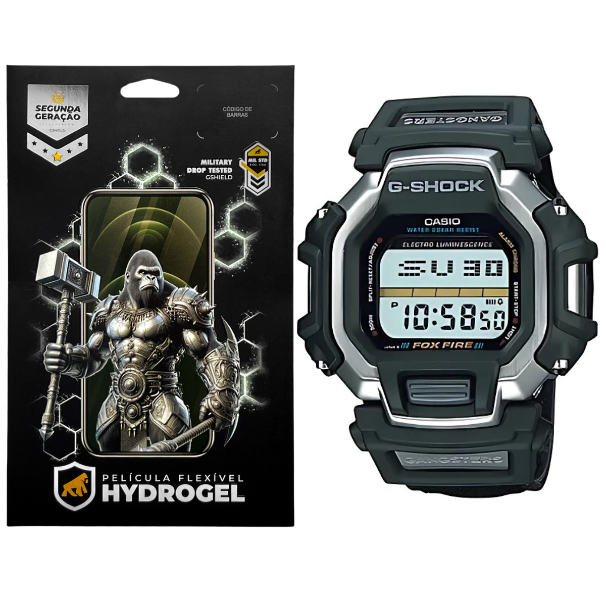 Película para Casio DW-8195 - Hydrogel HD 6 Unidades - Gshield