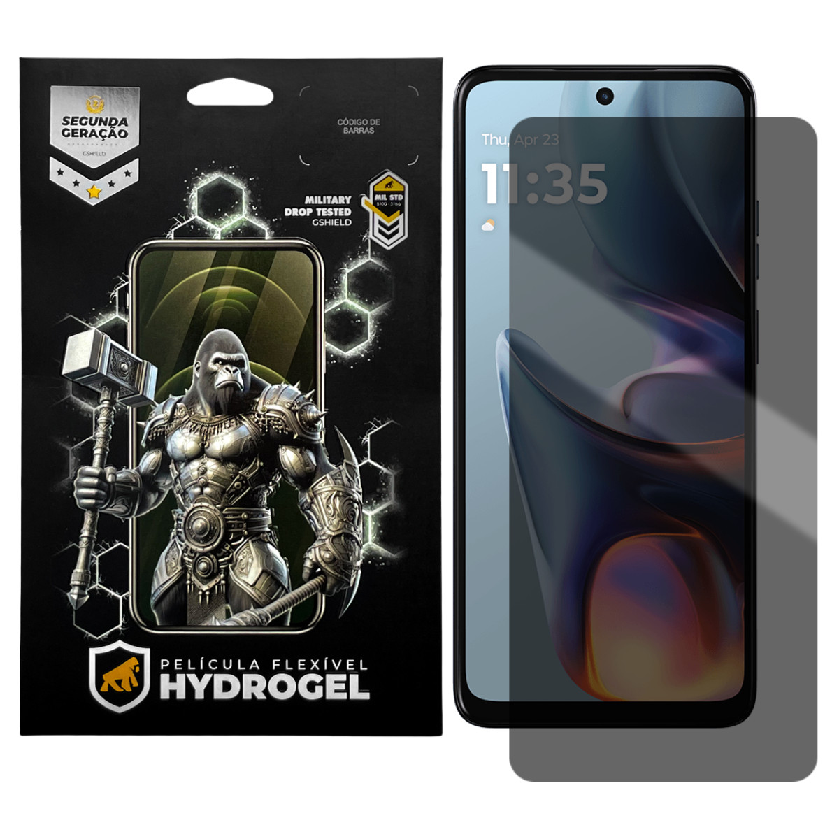 Película para Motorola Moto G05 - Privacidade Hydrogel - Gshield